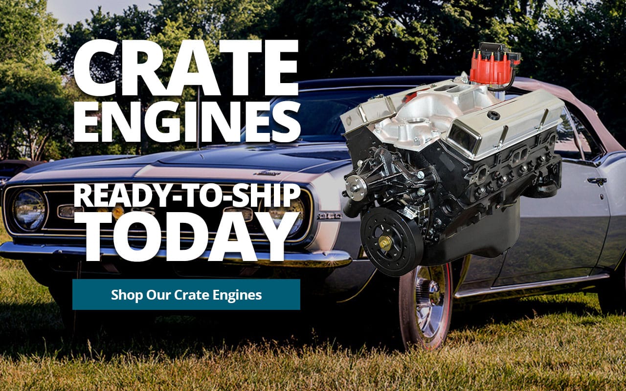 Gearhead has crate engines ready-to-ship today!